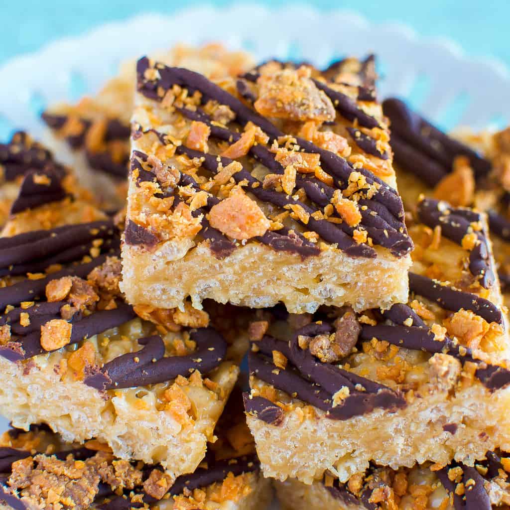 Butterfinger Rice Krispie Treats Back for Seconds