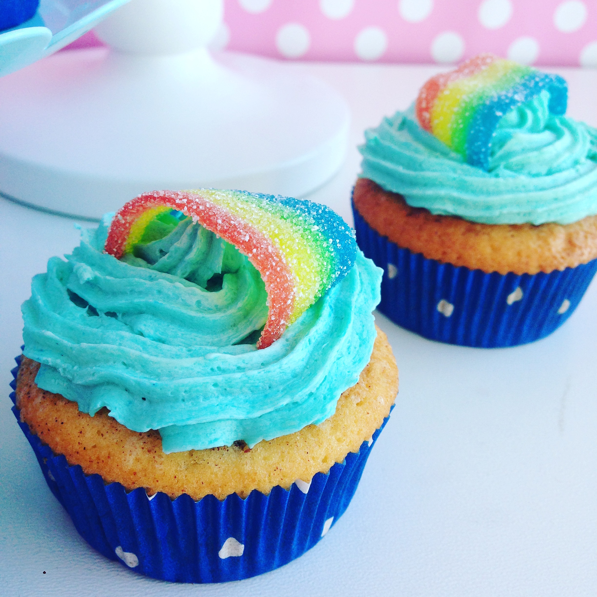 Regenbogen Muffins BackGAUDI