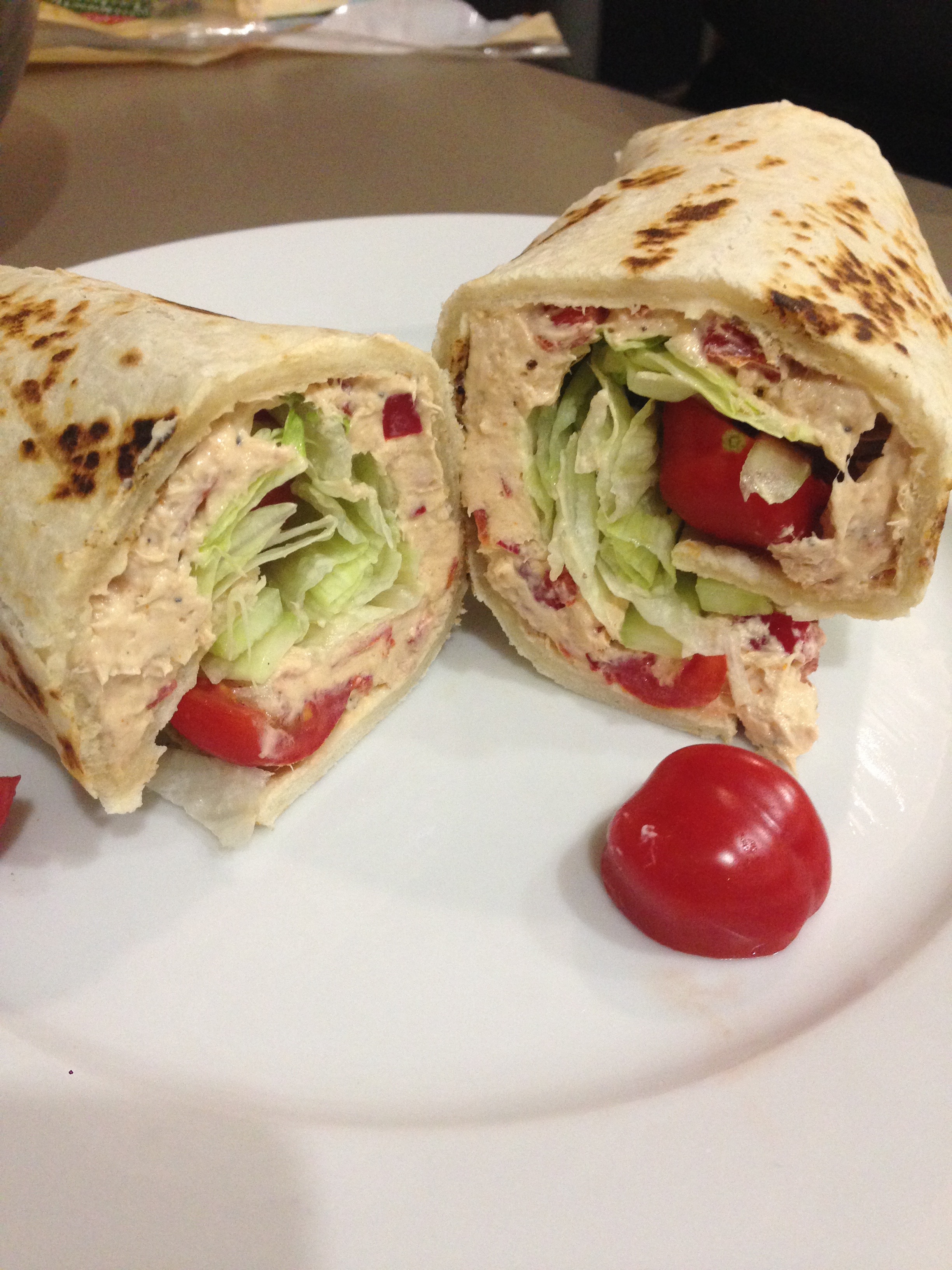 Thunfisch Wraps BackGAUDI
