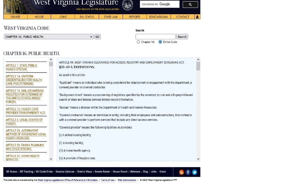 West Virginia Background Check Search Criminal Files (Obey 2022 Laws)