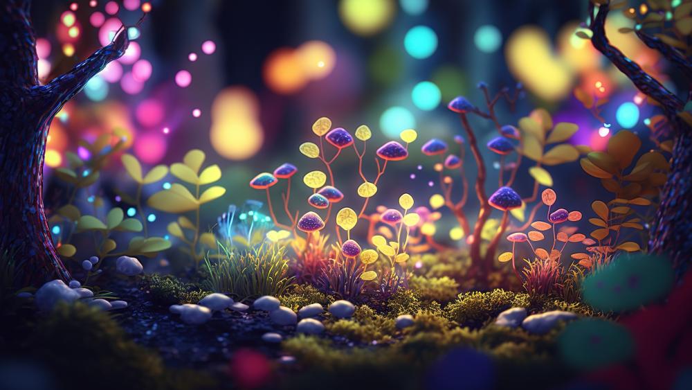 Enchanted Forest Glow backiee