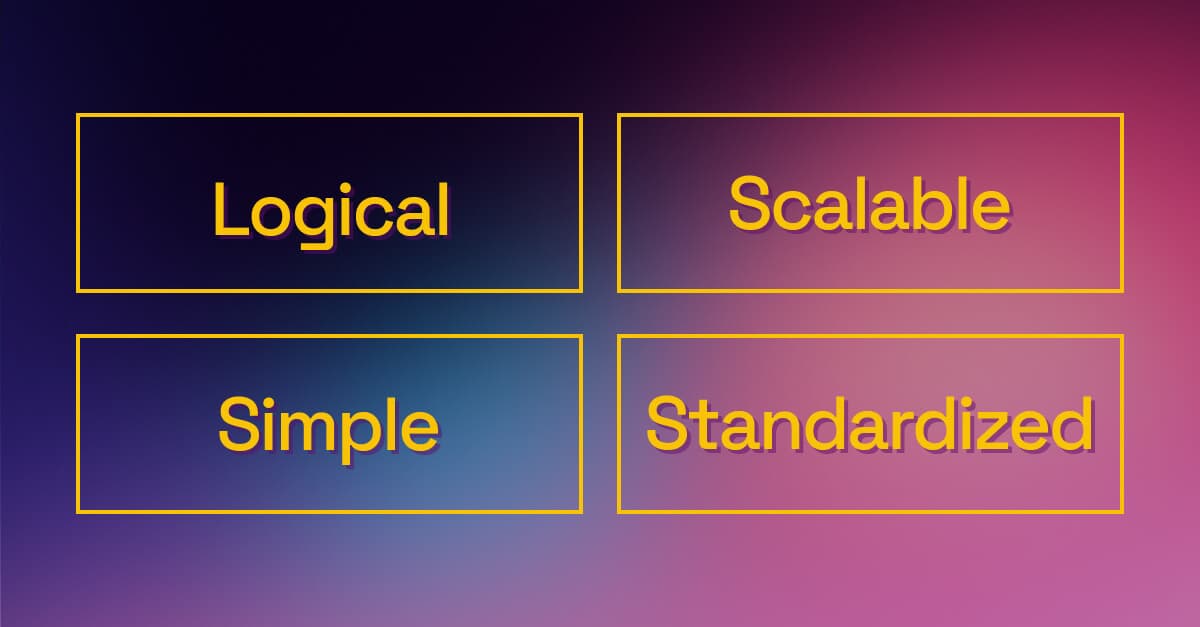 Naming conventions for design systems