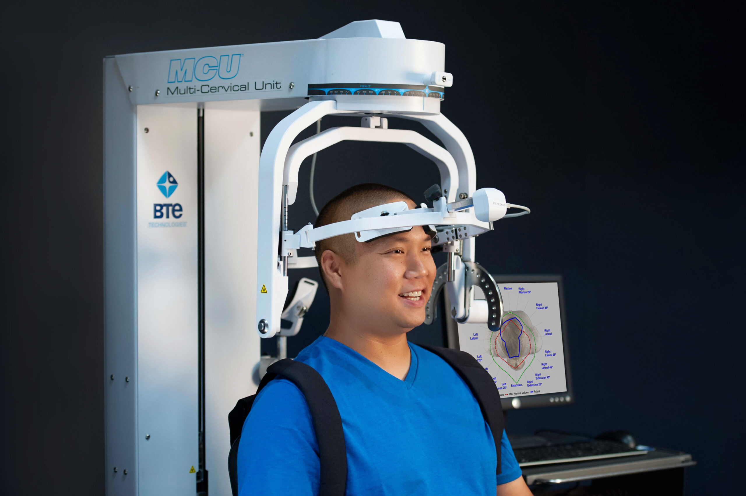 BTE MultiCervical Rehab Unit Whiplash Injury Neck Pain Treatment