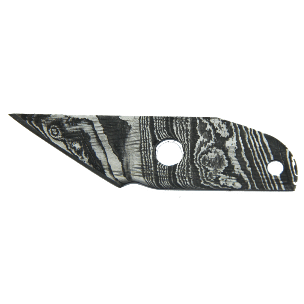 Damascus Utility Blade (Straight Edge) 29.95 Backnife
