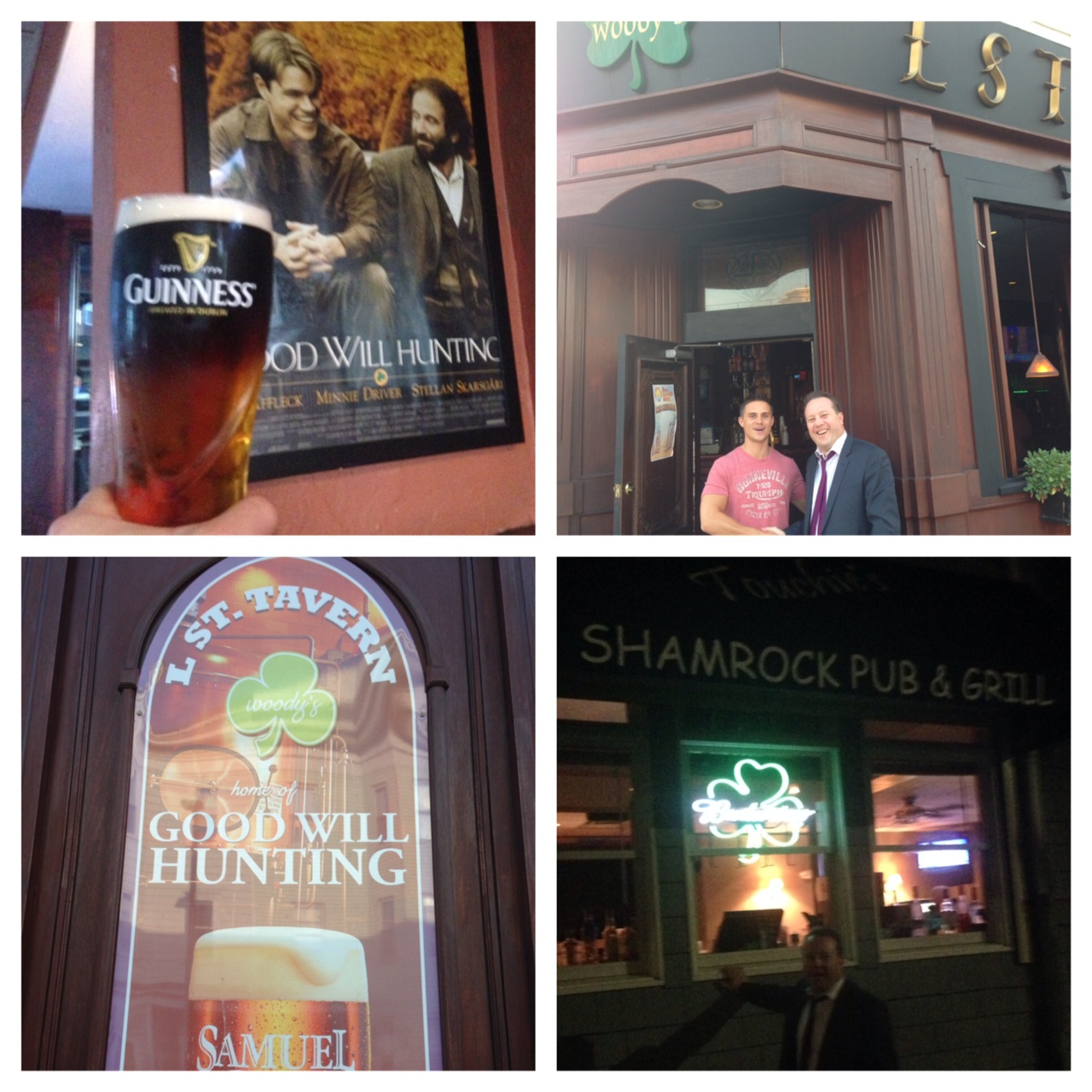 Boston, Southie, Back Bay and Bars back of the ferry