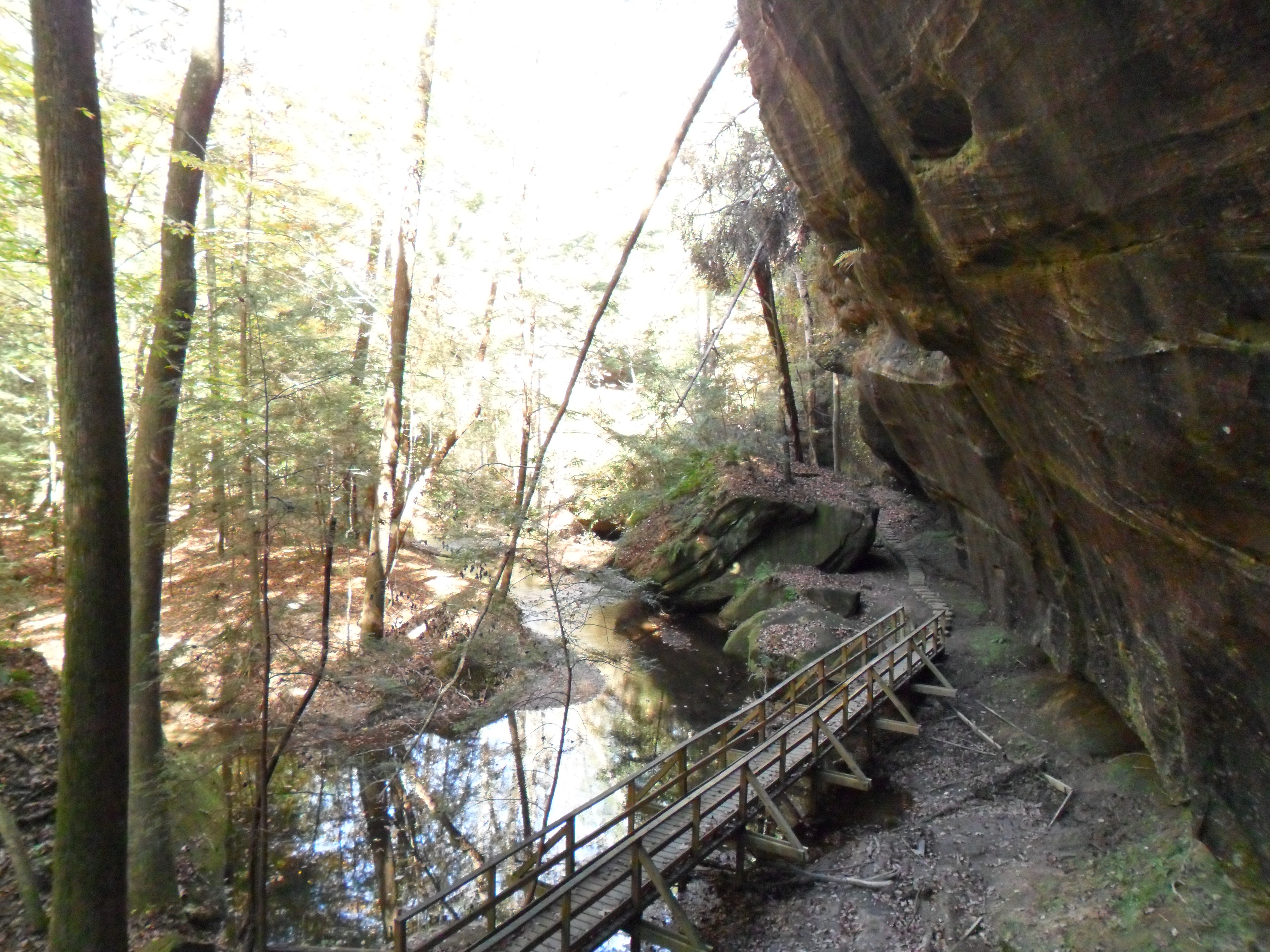 Explore It Dismal Canyons, Alabama backpack and a butterchurn