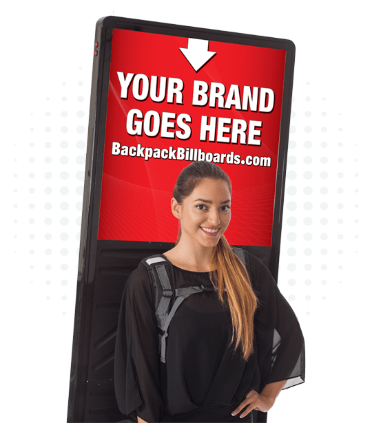 Backpack Billboards Backpack Billboards Walking Billboard Display
