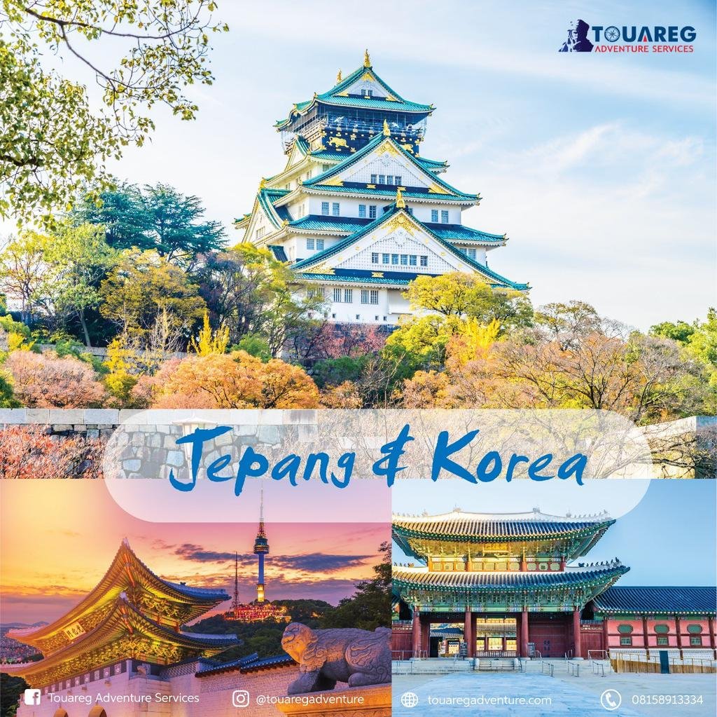 PAKET WISATA JEPANG DAN KOREA Backpacker Indonesia