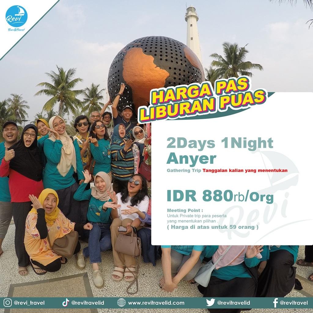 PAKET WISATA / GATHERING ANYER Backpacker Indonesia