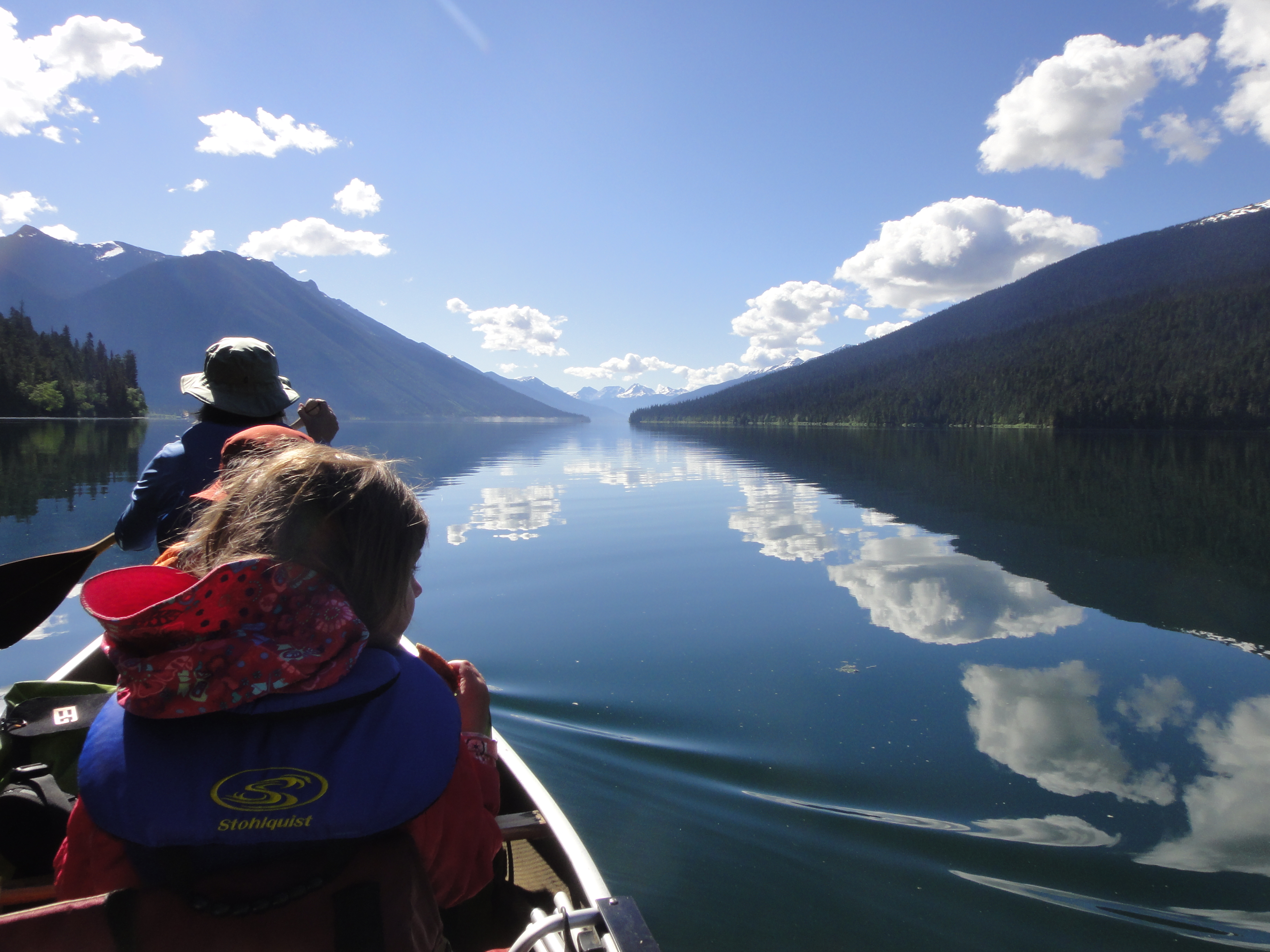 Bowron Lakes Canoe Trek Family Paddling with Kids in Lightweight Style
