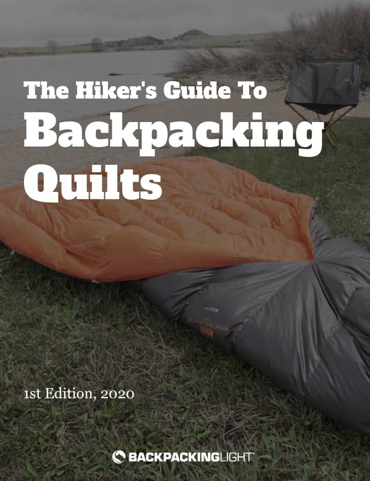 REI Magma Trail Quilt 30 Review Backpacking Light