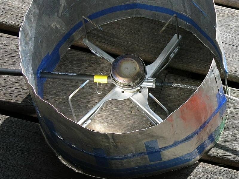DIY Ultralight Remote InvertedCanister Winter Stove Version 4, Part