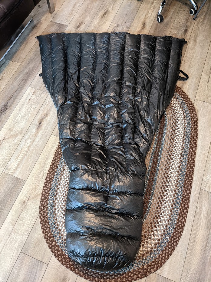 **SOLD** Outdoor Vitals StormLoft Down TopQuilt 15 degrees, regular