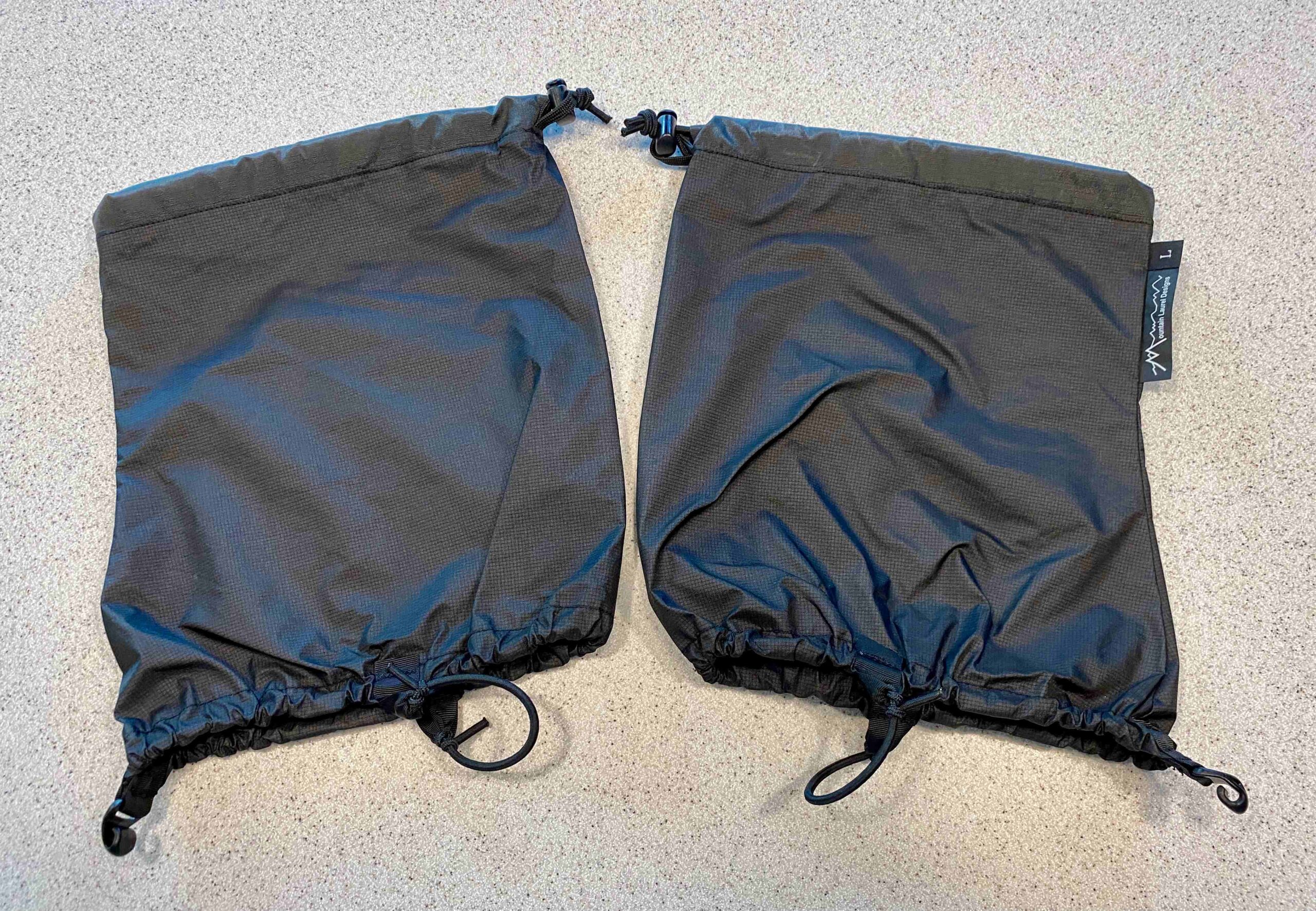 SOLD Mountain Laurel Designs MLD Superlight Gaiters Black Large