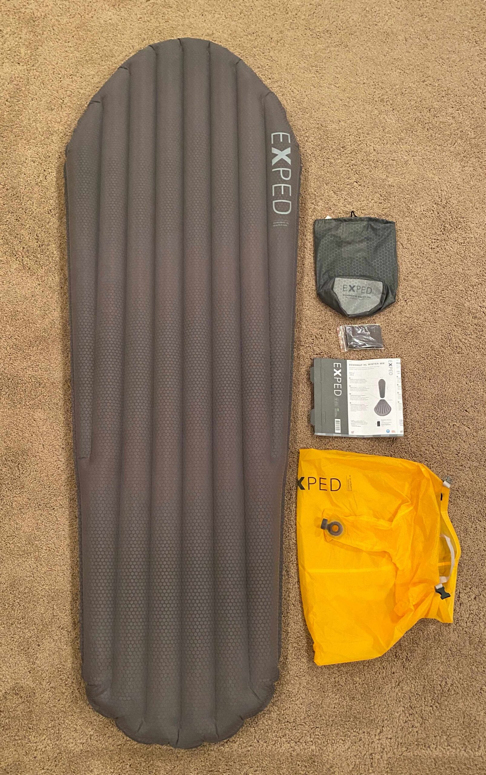 SOLD Exped DownMat HL Winter MW 21.0 oz ASTM R Value of 7.1