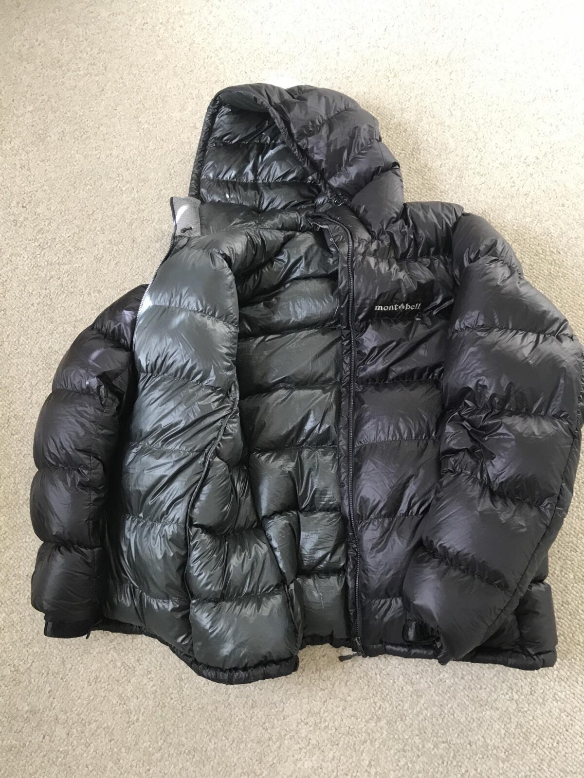 Montbell Alpine Down Parka Size XL Backpacking Light