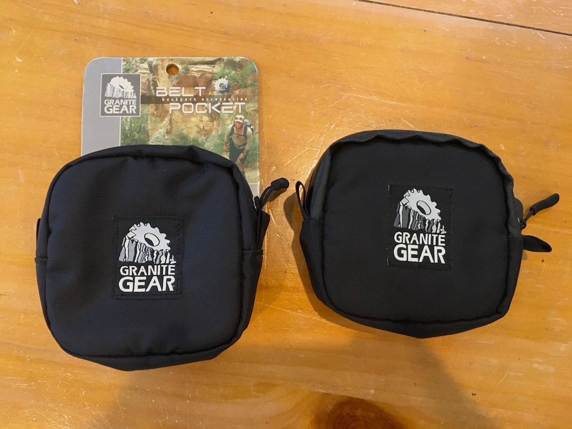 Granite Gear Accessory Pockets Backpacking Light