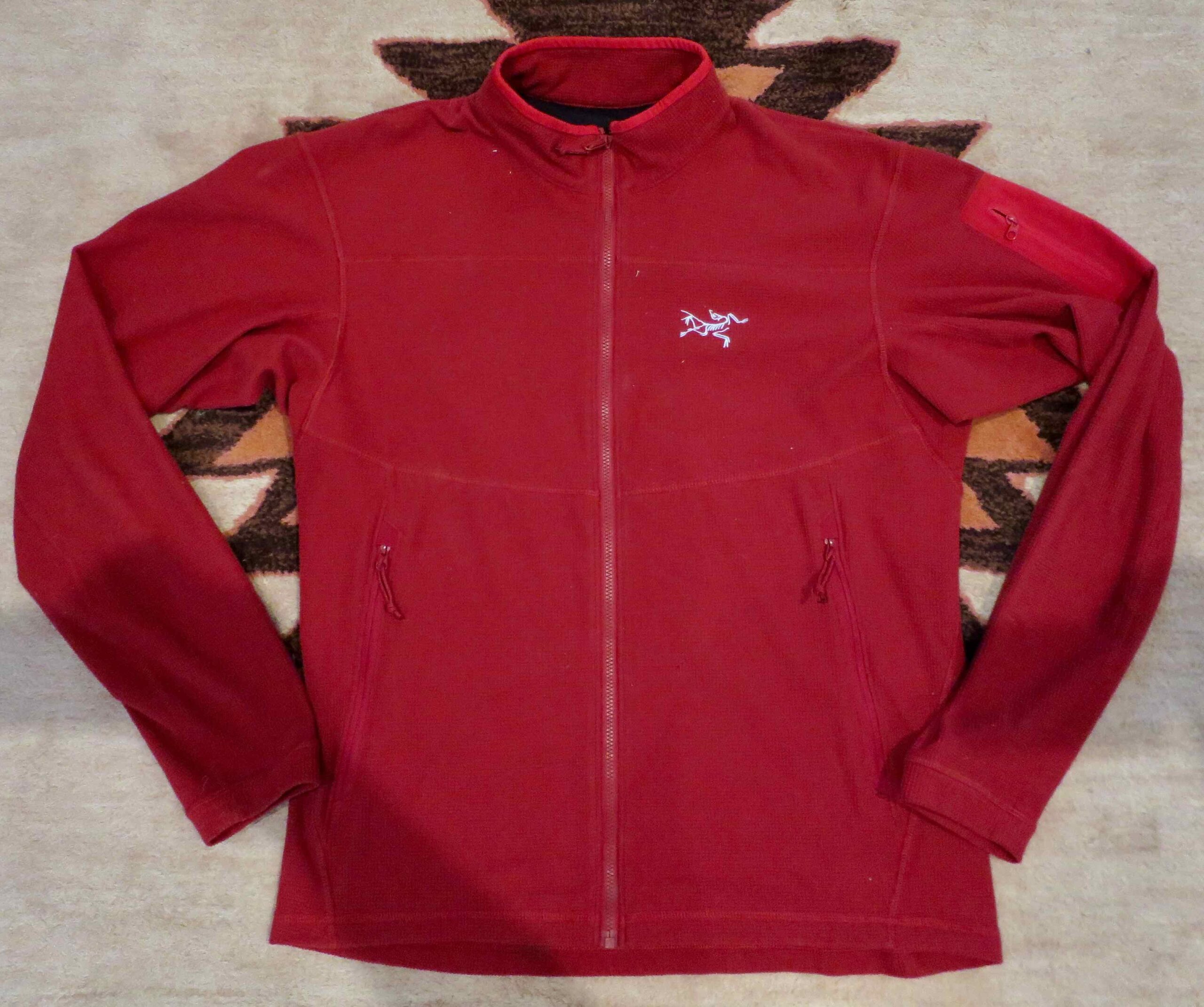 Arc'Teryx Grid Fleece Pullover Mens Sm Backpacking Light