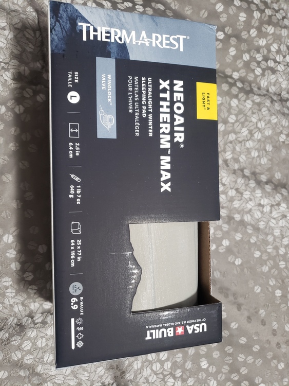 SOLD***NEW Thermarest Xtherm Long/Wide and OV 20deg 800fp Down Mummy