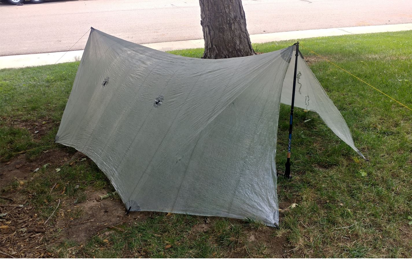 Hammock Gear 10 foot DCF hammock tarp with doors Backpacking Light