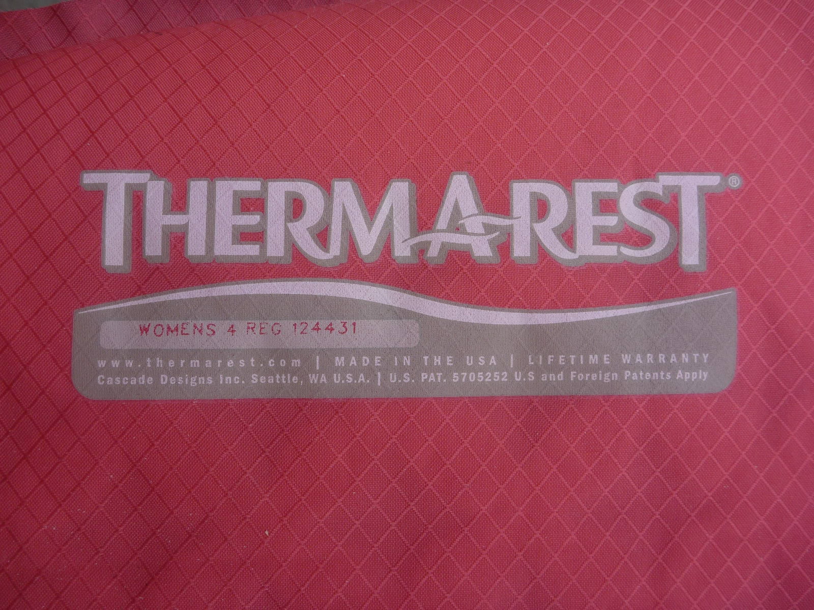 Thermarest Women's Prolite Inflatable Foam Sleeping Pad, Regular