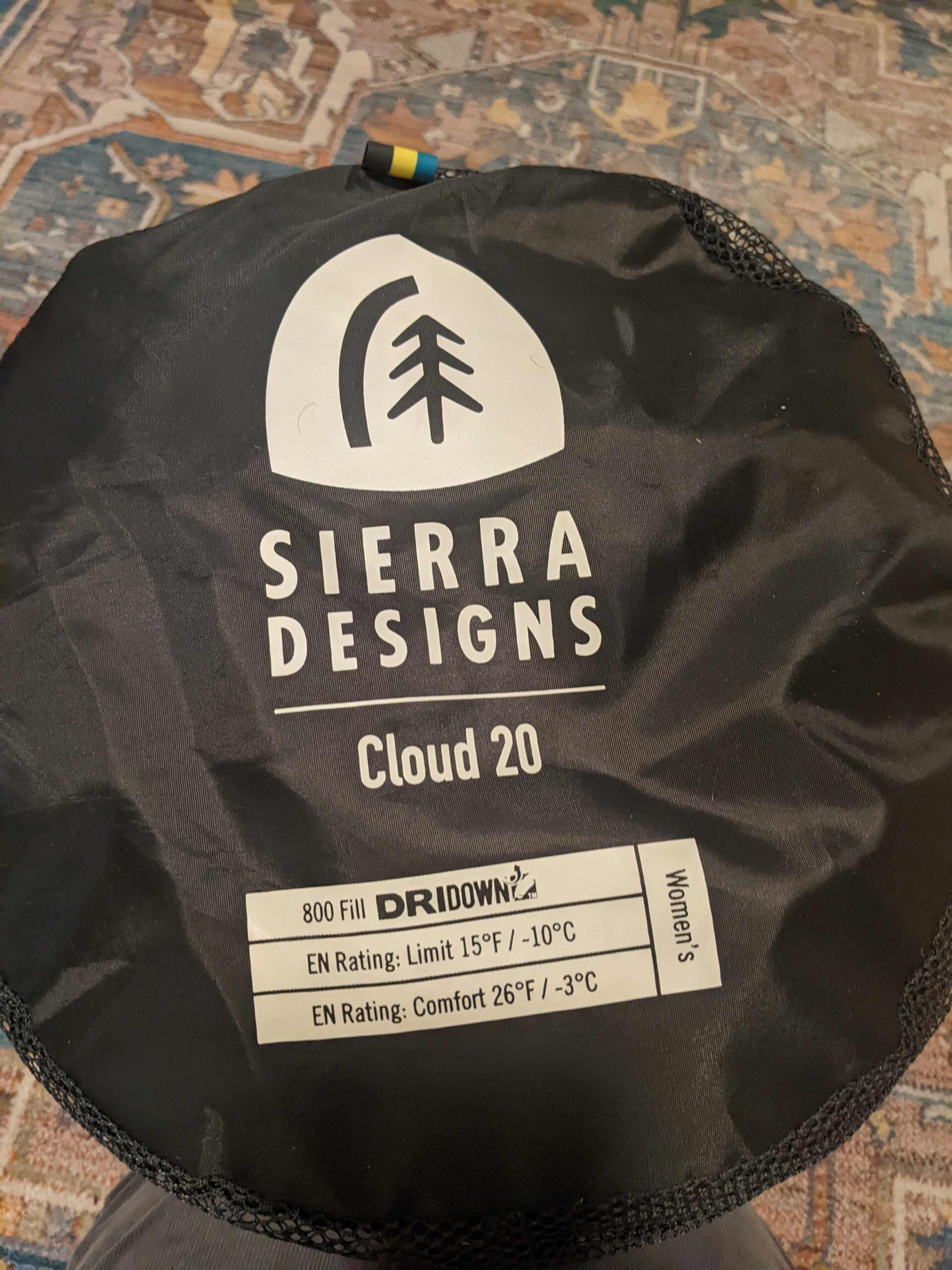 FS 20 Degree Dridown Bag/Quilt Hybrid Sierra Designs Backpacking Light