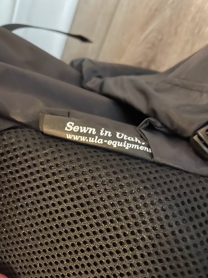 FS ULA Catalyst, size Small, 225 Backpacking Light