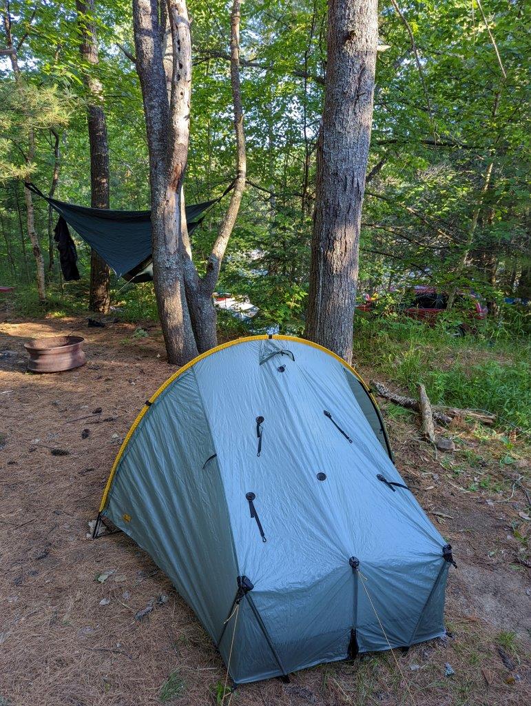 Tarptent Scarp 1 w/ both mesh and solid inners Backpacking Light
