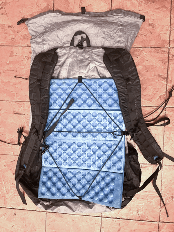 ZPACKS DCF 38L NERO BACKPACK Backpacking Light