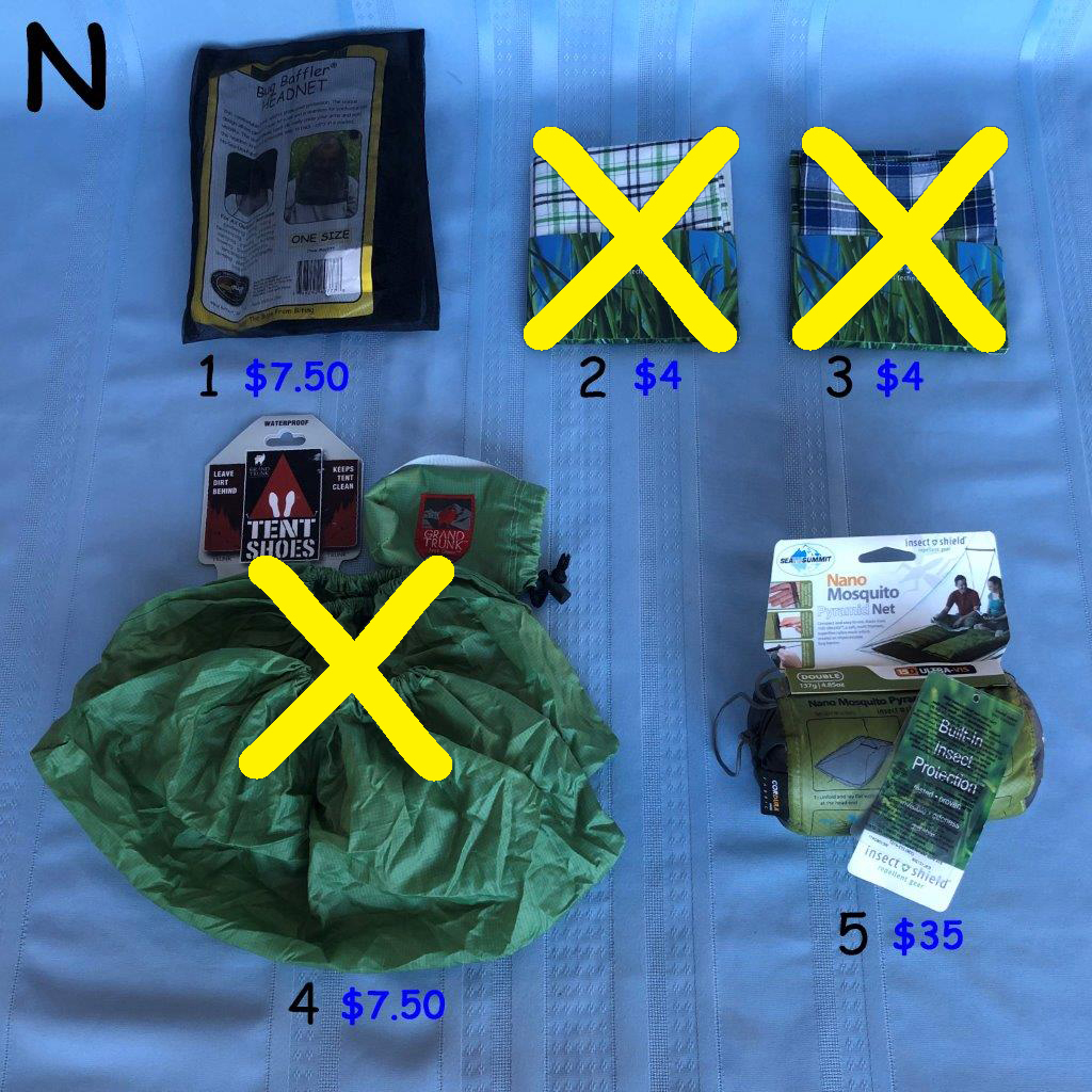 MISCELLANEOUS OUTDOOR ITEMS Backpacking Light