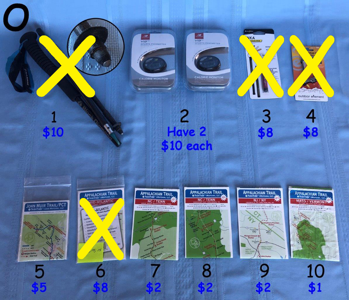 MISCELLANEOUS OUTDOOR ITEMS Backpacking Light