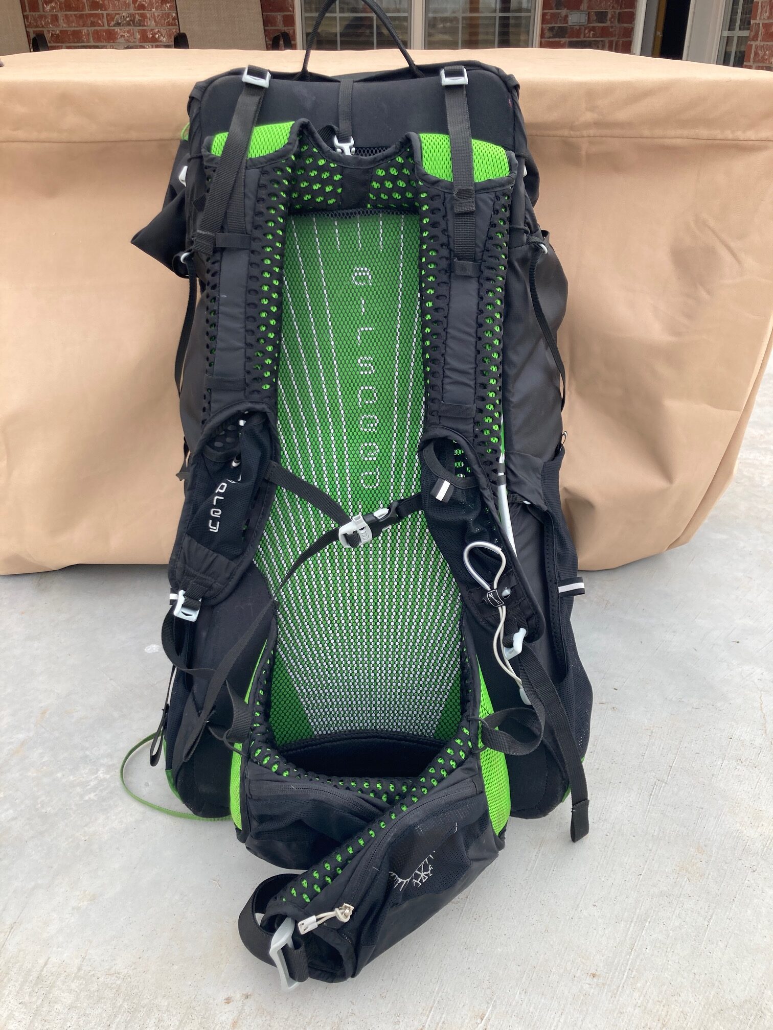 Osprey Exos 58 Large w/ HIP POCKETS! Backpacking Light