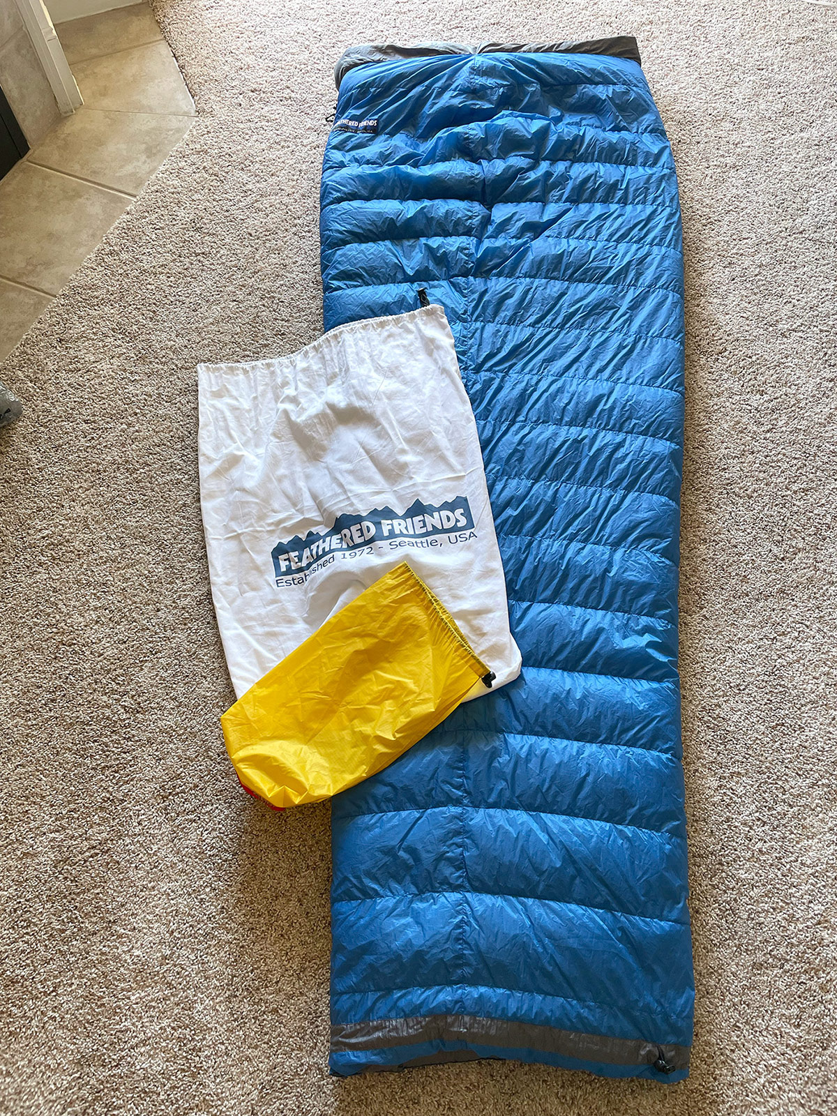 Feathered Friends Flicker UL 40 Degree Wide Quilt / Sleeping Bag (Size