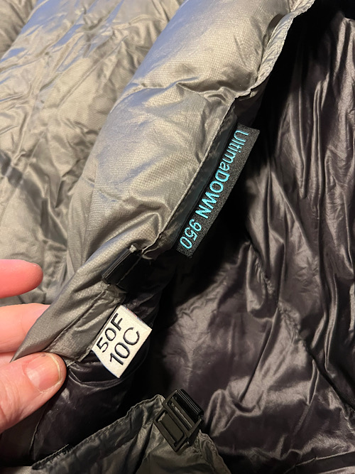 UGQ bandit topQUILT 50 degree 50x66 Backpacking Light