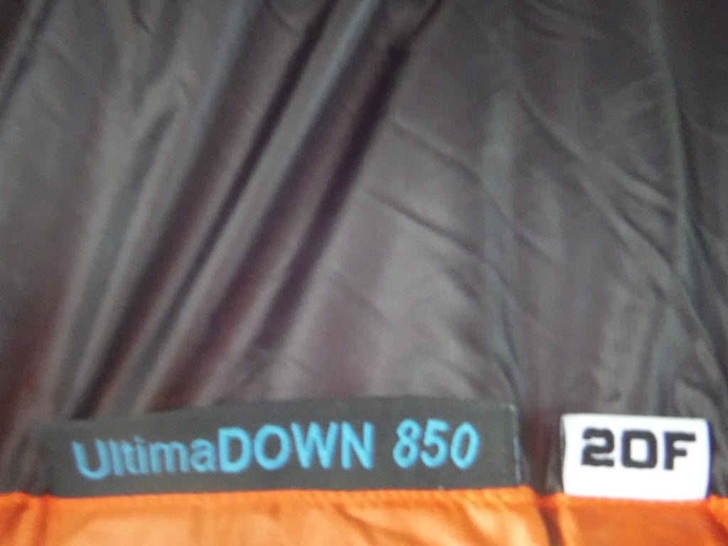 UGQ Underquilt (Underground Outdoors) 20 degree 850 Fill Backpacking