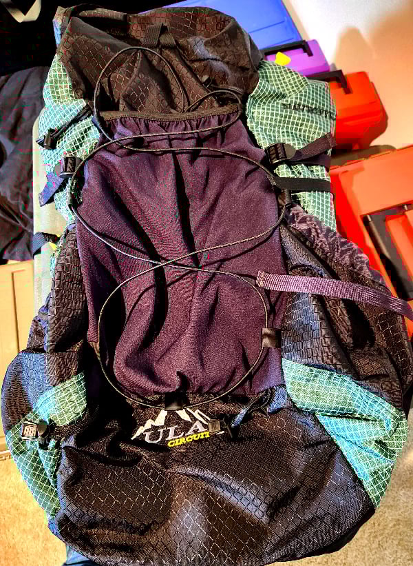 ULA Circuit Framed Backpack Backpacking Light