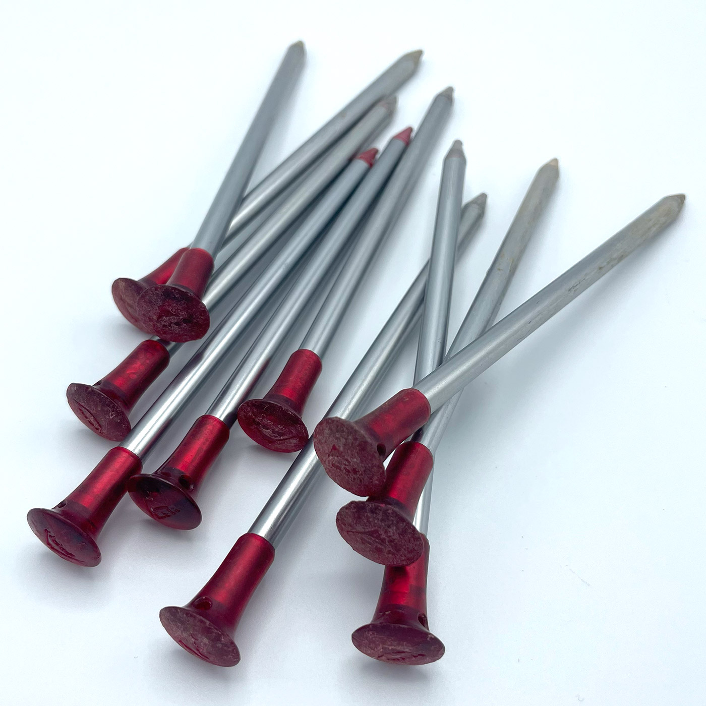 (10) MSR Carbon Core 6Inch Tent Stakes Backpacking Light