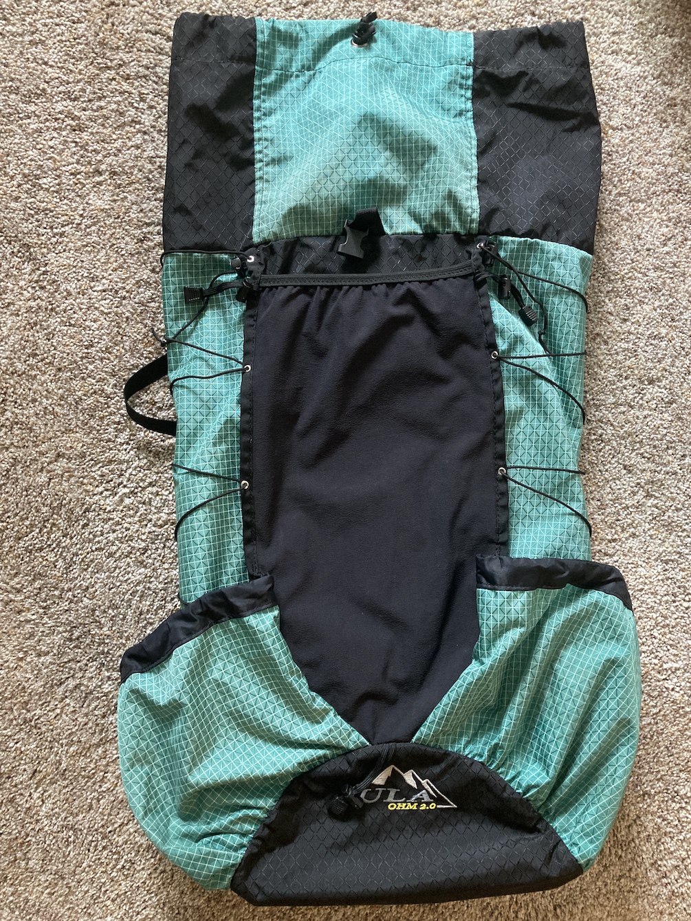 FS ULA Ohm 2.0 Medium Torso, Small Hipbelt Excellent Condition