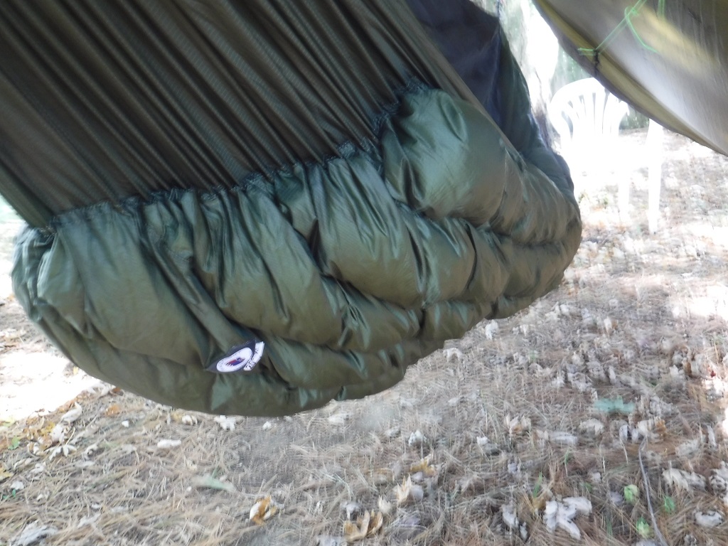 Wooki XL Hammock Underquilt 850 Down, 20 degree, Current Version Sold Backpacking