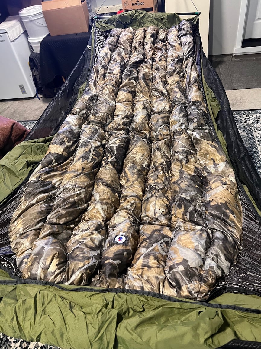 Lynx fulllength 20 degree under quilt Backpacking Light