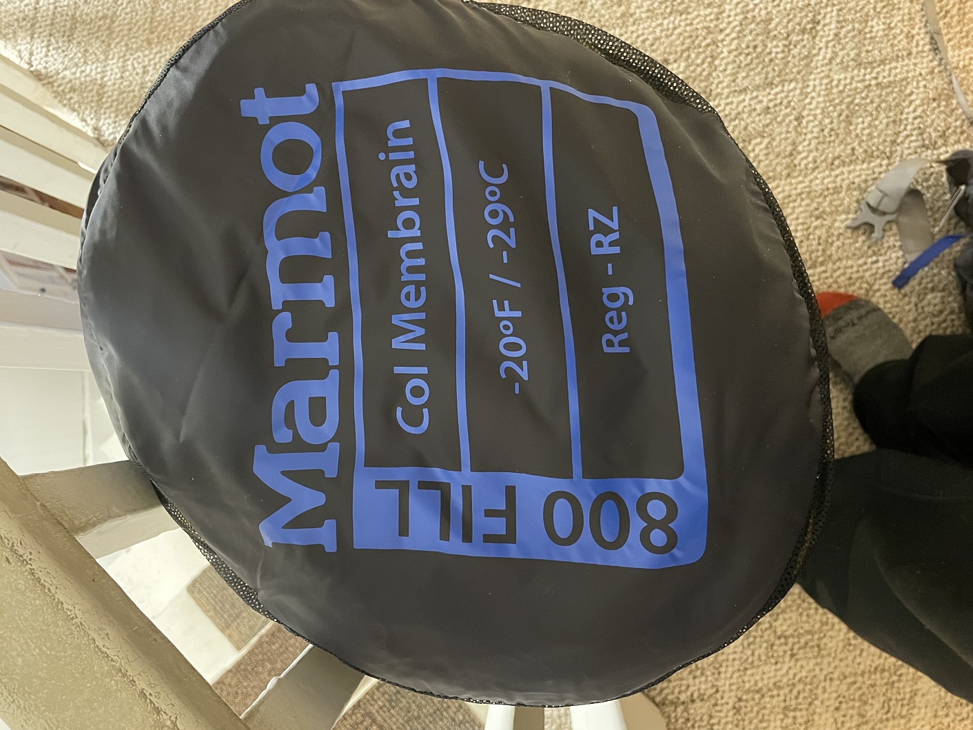 Marmot Col 20f Reg Sleeping Bag Backpacking Light