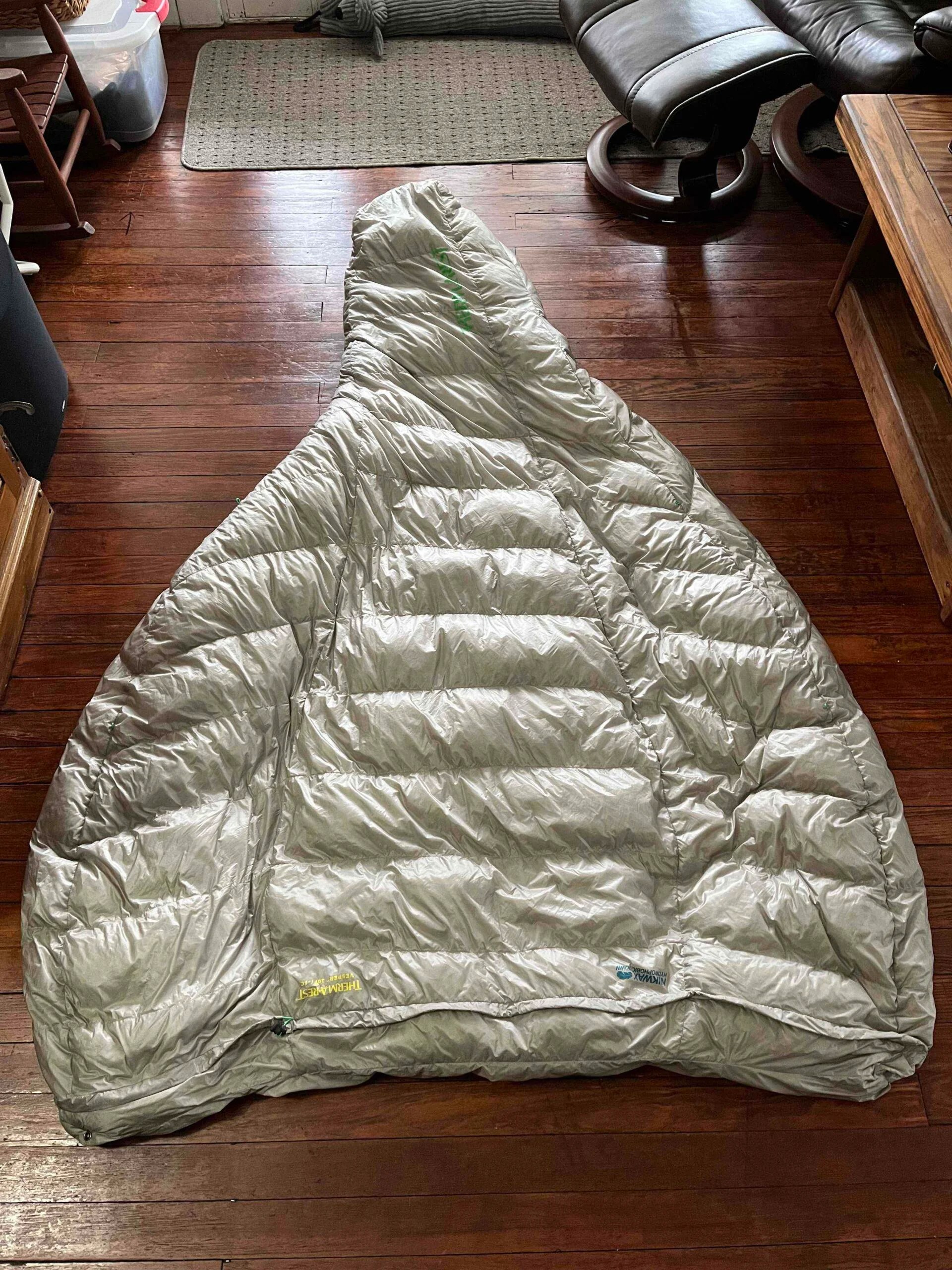 Thermarest Vesper Quilt 20 degree long Backpacking Light