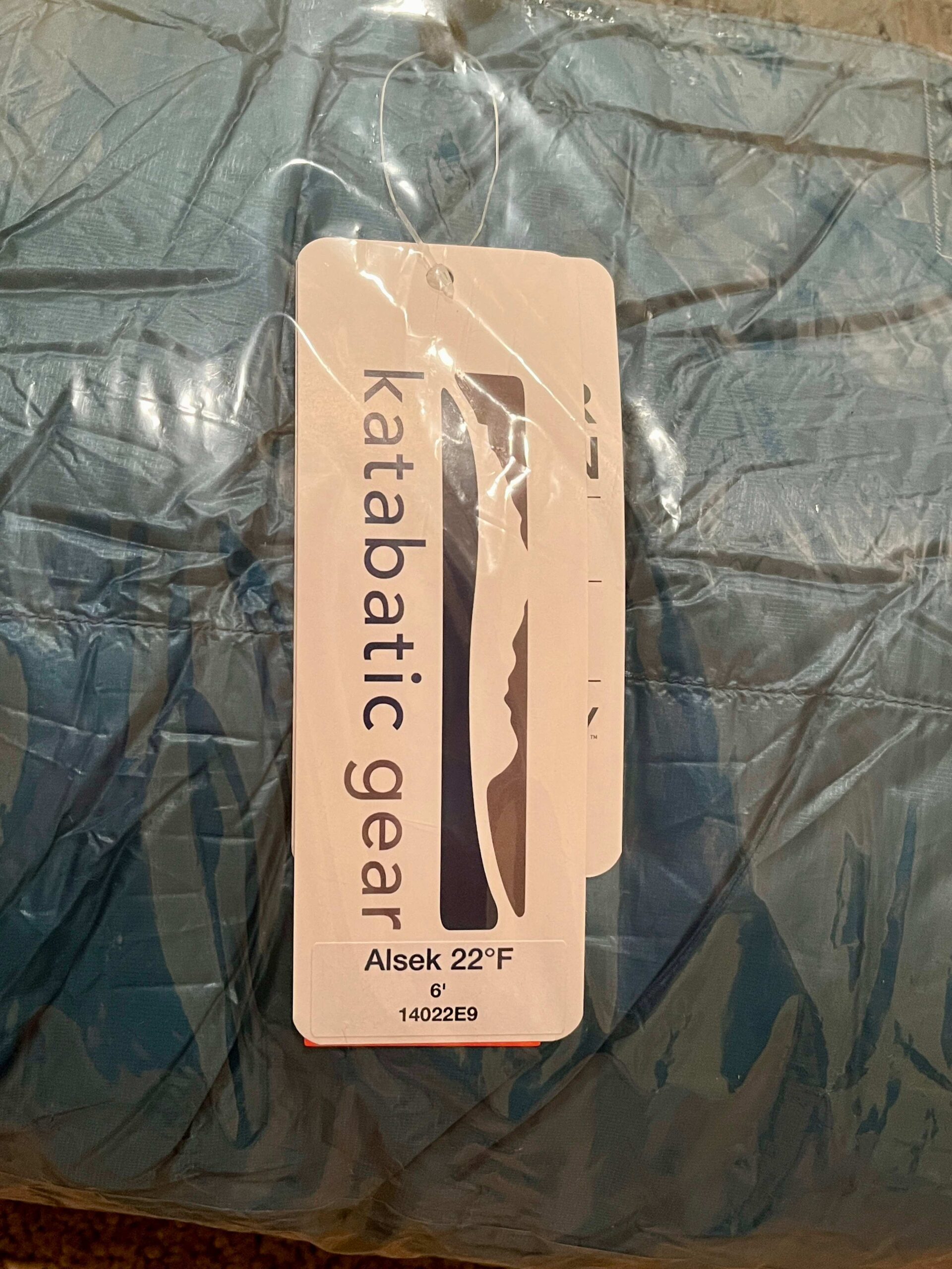 SOLD 2024 Katabatic Gear Alsek 22°F Quilt 6 ft Regular 900FP