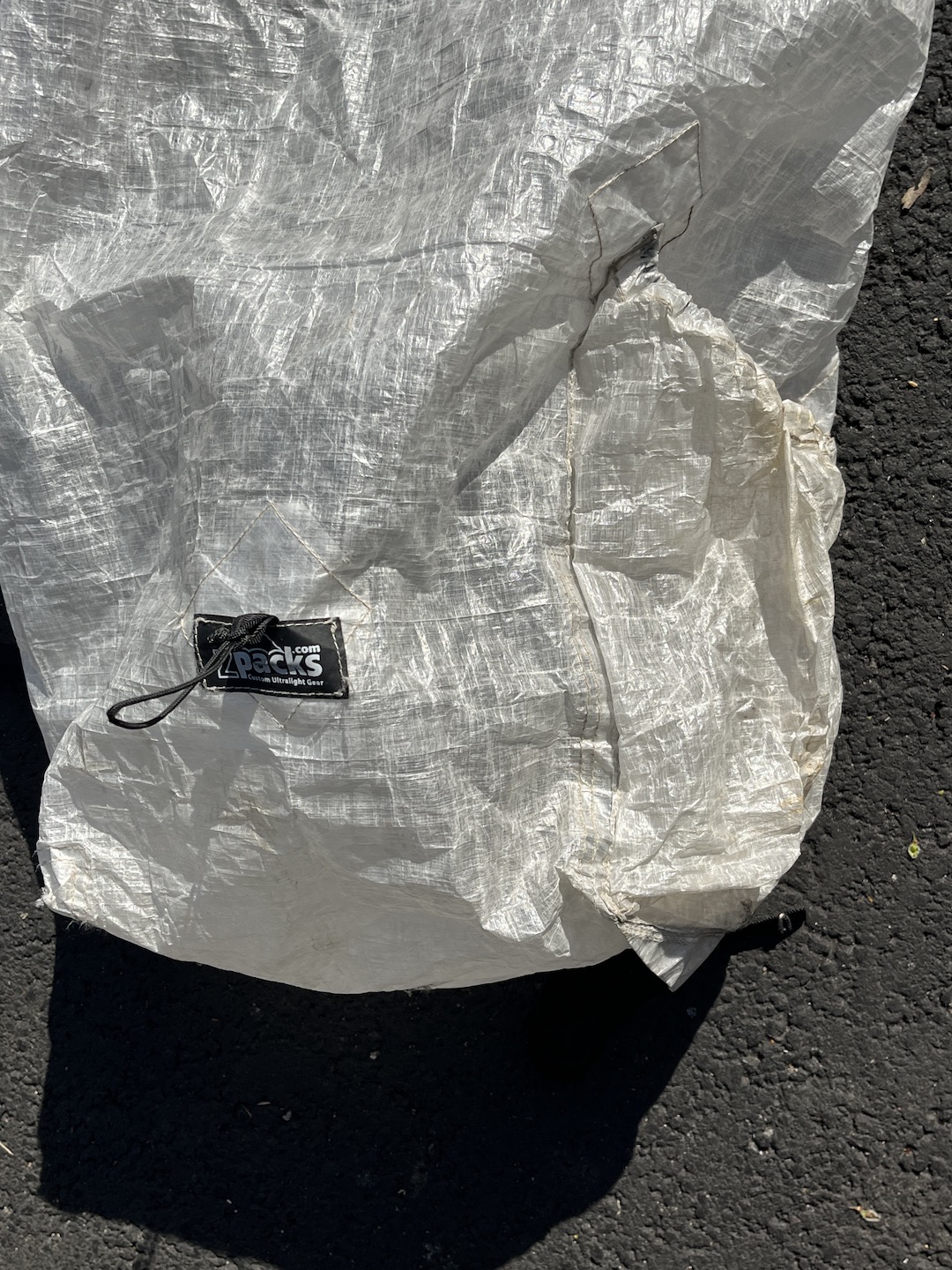 Zpacks Zero Custom 36L Backpack Cuben Fiber Dyneema Composite Fabric