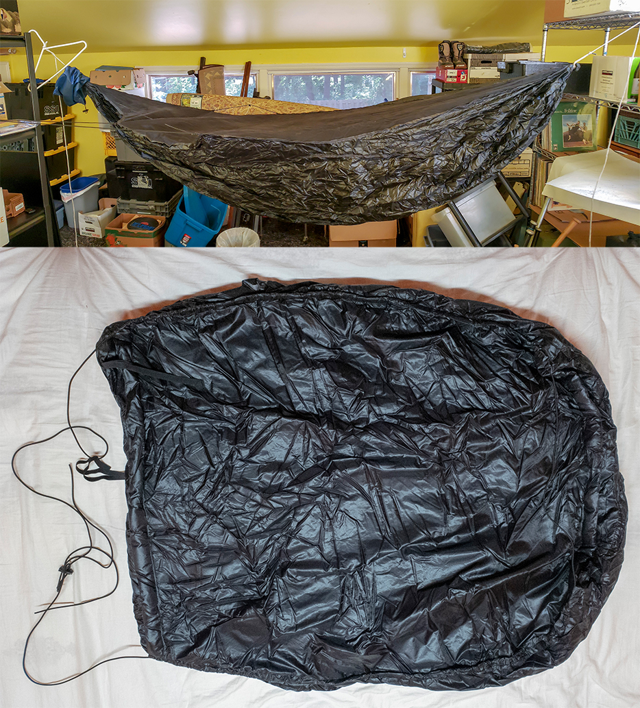 Blackbird DualLayer 1.1oz Hammock, Torso Underquilt Backpacking Light