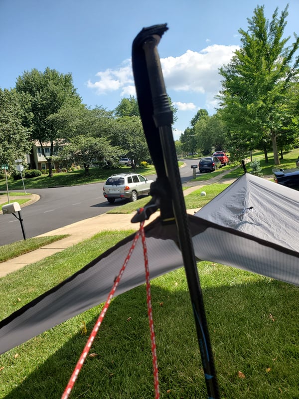 Thoughts on This Tarp for Dining Fly Backpacking Light