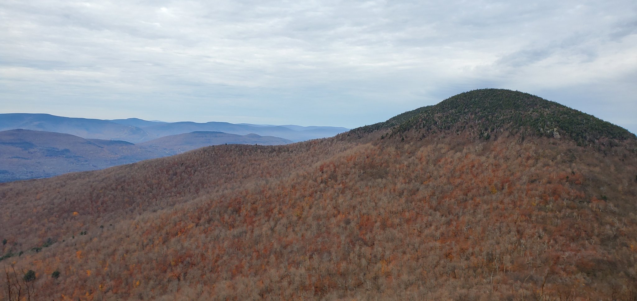 Windham High peak and Blackhead mountain range, Catskills NY