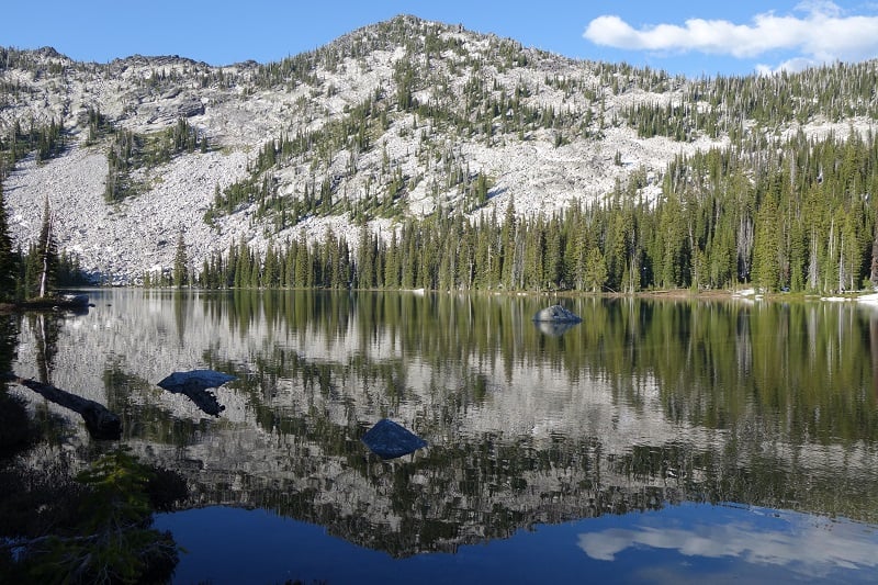 Wind Lakes in the Selway Bitterroot Wilderness Backpacking Light
