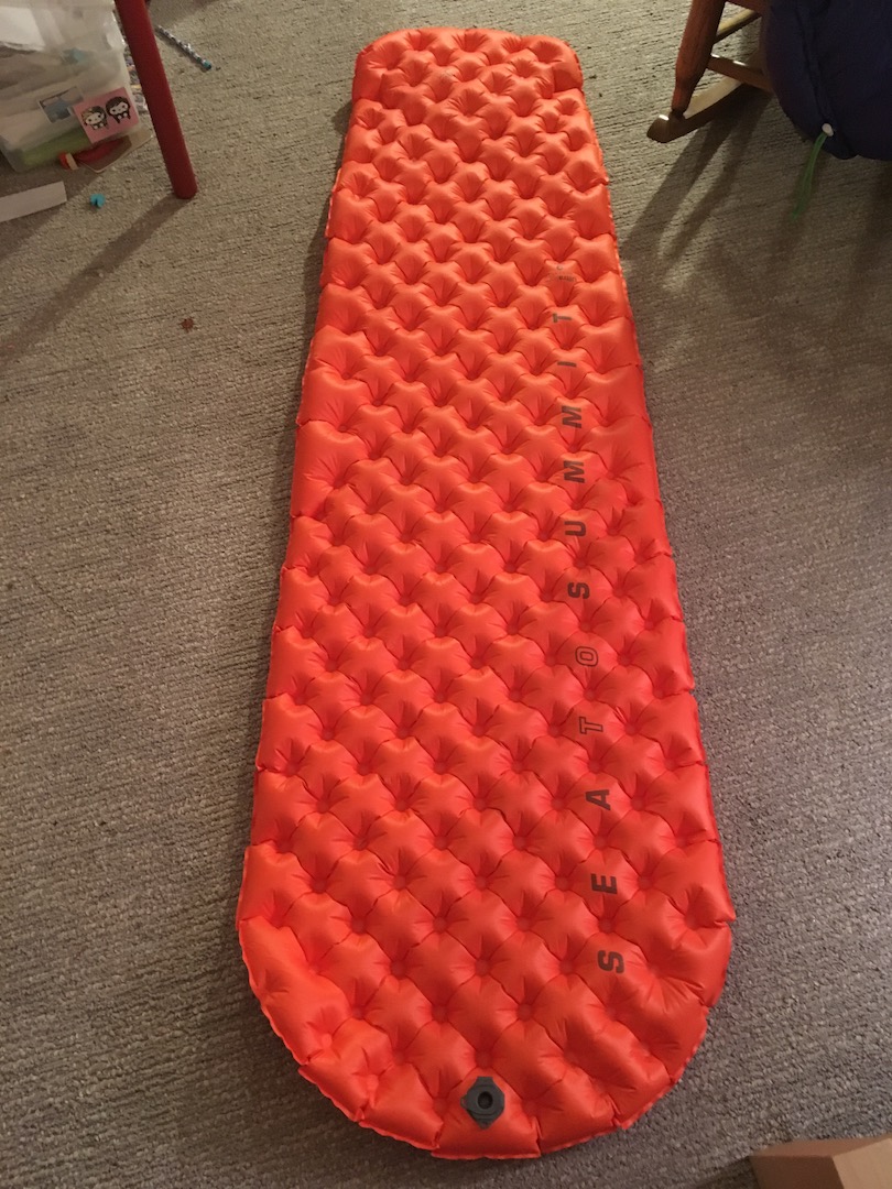Sleeping pads Sea to Summit and Thermarest Backpacking Light
