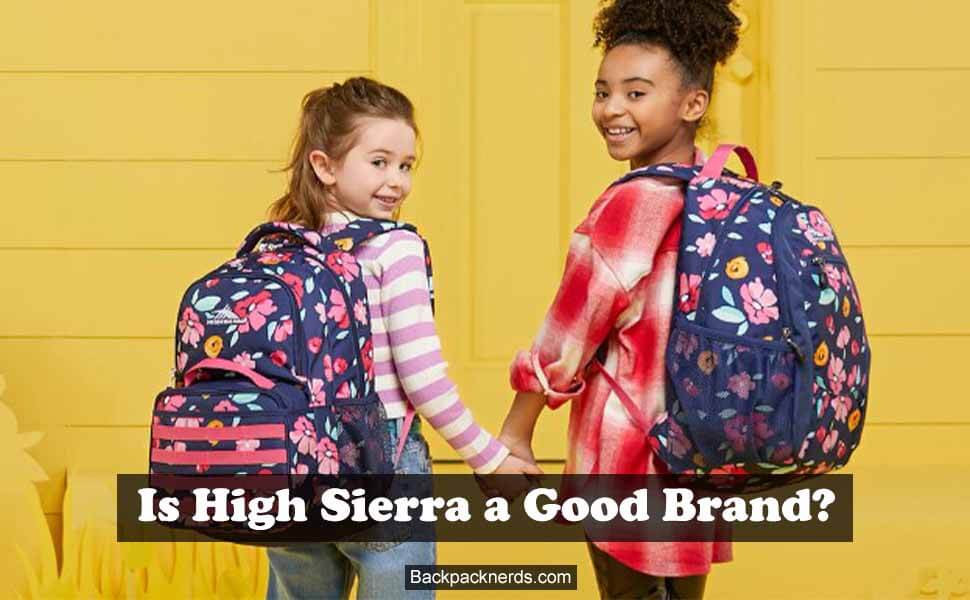 Is High Sierra a Good Brand [11 Good Reasons] Backpack Nerds